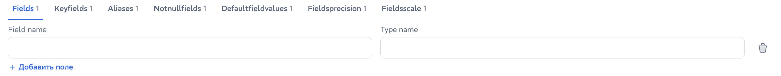 Fields-query-entities