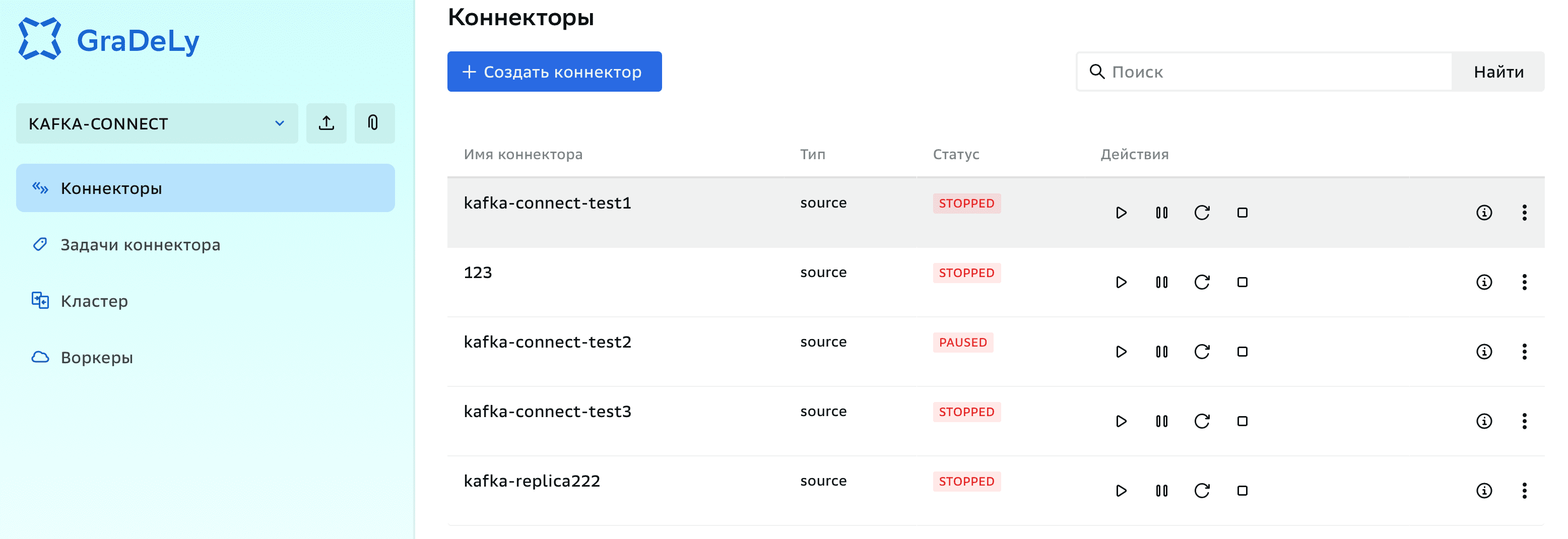 Коннекторы, Просмотр