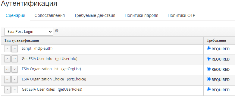 Корректировка flow