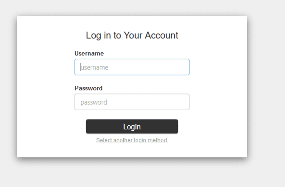 Web-консоль для прохождения идентификации и аутентификации