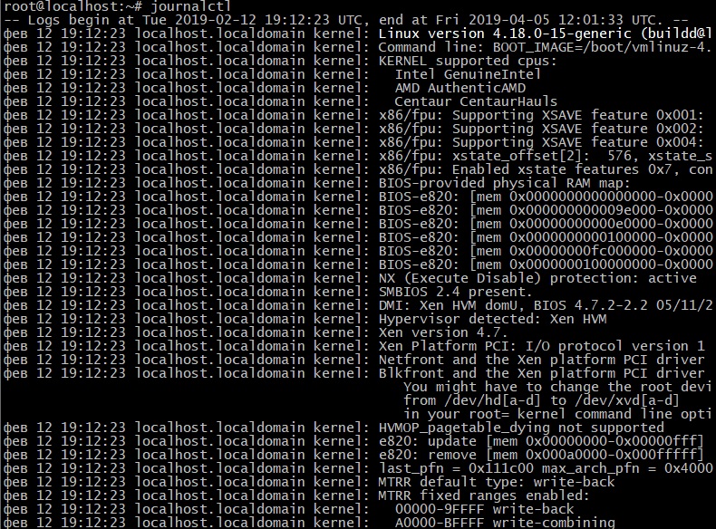 Vector-journalctl-sample