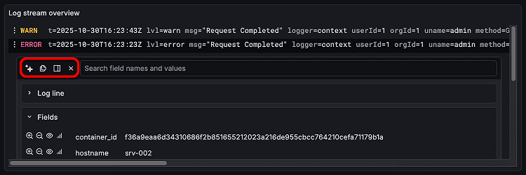 logs-options