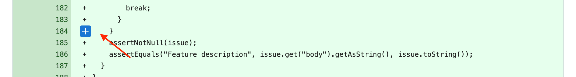 Кнопка-иконка для добавления комментария